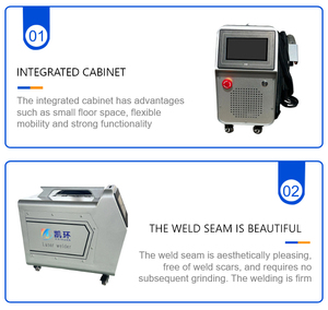 Machine de soudage laser portative Kaihuan 5 en 1 pour métal, machine laser multifonctionnelle - Product Image 3