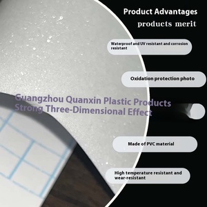 Glossy PVC long lanh Holographic lạnh cán phim mờ hình ảnh cán Vật liệu độ ẩm bằng chứng điểm Flash CuộN - Product Image 2