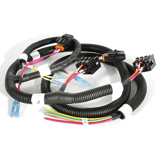 Factory Direct Custom PC Power Switch Cable Computer Case Reset Switch Wire Harness With LED Light Control Cable Assembly