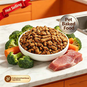 Nourriture pour chats cuite au four à nutrition équilibrée avec oméga-3 et probiotiques, digestion facile, rétention élevée des nutriments, croquettes pour animaux de compagnie en vente - Product Image 1