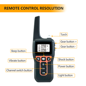 <span class=keywords><strong>Collar</strong></span> de Adiestramiento para Perros con Tecnología de Choque, Alcance de 3300 pies, <span class=keywords><strong>Collar</strong></span> Antiladridos para 3 Perros - Product Image 3