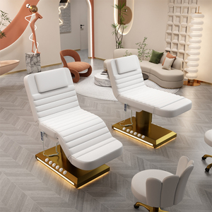 Luxury Beauty <b>Bed</b> Electric for Facial 3 Motors Eyelash <b>Bed</b> Beauty Salon Lashes <b>Bed</b> Extension Massage Table Treatment for Salon - Product Image 5