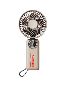 Ventilador de Mano de Alta Velocidad, Mini Ventilador Portátil, Batería Recargable de 3600 mAh, Carga Rápida USB-C, Plástico, Ideal para Oficina, Viajes y Hogar - Product Image 4