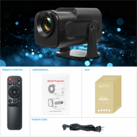 Mini projecteur portable HY320, prend en charge la vidéo 4K, double WiFi, faible latence, Android 12, 150 ANSI, divertissement à domicile, mini projecteur LCD