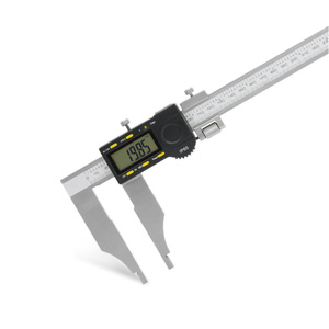 ASIMETO 315-12-6 Porte-jauges numériques robustes en ABS, plage de mesure 0-300 mm/12 po, longueur de mâchoire 90 mm, IP65 - Product Image 1