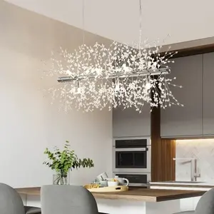 Nordic Moderne Plafond Lampen Woonkamer Slaapkamer Eetkamer Firefly Kroonluchter Eenvoudige Indoor Verlichting Decoratie Led Kroonluchter Licht