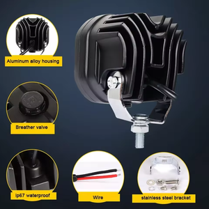 ไฟหน้า LED YHMOTO ขนาด 3 นิ้ว Scheinwerfer DRL ไฟตัดหมอก ไฟขับขี่ ระบบไฟมอเตอร์ไซค์ สำหรับรถออฟโรด ATV UTV - Product Image 2