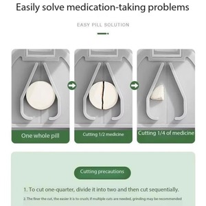 Ready to Ship Custom Logo Metal Pill Storage Cases 3-Compartment Medicine Box for Pill Organization J - Product Image 2