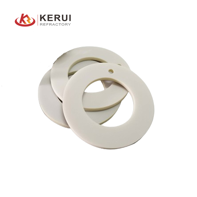 Kerui Aln Aluminum Nitride Ceramic Ring for Electronic Heat Dissipation