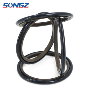 Anillo HBTS Setp de alta calidad 95*8,1, sello de pistón de varilla de PTFE, Kits reparados de cilindro de excavadora <span class=keywords><strong>GSJ</strong></span> - Product Image 5