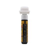 Marqueur à grande pointe, jumbo, rouge, jaune, bleu, vert, rose, violet, rechargeable, blanc, 10 pièces, 30mm