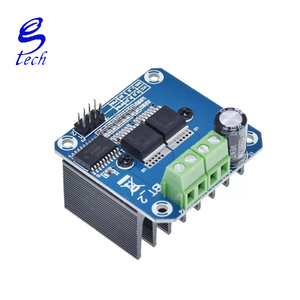 Module de commande de moteur de voiture intelligent haute puissance BTS7960 43A avec contrôle de limitation de courant et commande de refroidissement semi-conducteur - Product Image 2