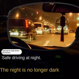 نظارات للرؤية الليلية مضادة للأشعة فوق البنفسجية، للاستخدام النهاري والليلي، للسائقين والرياضات الخارجية، مضادة للوهج، نظارات لقصر النظر للرجال - Product Image 3