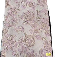 Tissu jacquard gaufré 3D en polyester métallisé teint en fil 149 g/m² pour robes, costumes et vêtements d'extérieur
