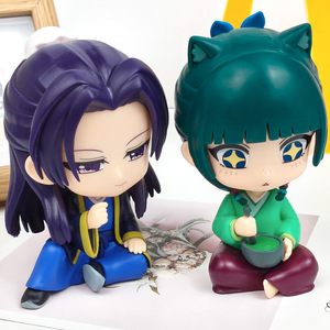 HY Il Sussurro della Ragazza della Farmacia, Personaggio Nen Versione Q a Forma di Gatto, Statuetta Anime Seduta, Giocattolo in PVC, Oggetto da Esposizione, Modellino Bambola - Product Image 2