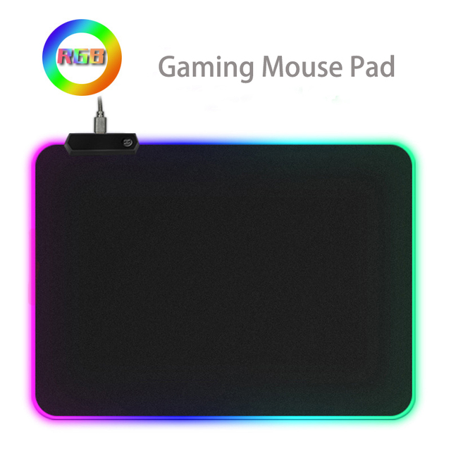 Honcam RGB Gaming Mouse Pad XL 3XL XXL Custom 90x40 80x30 26x20 35x25 Waterproof