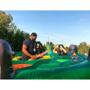 Whack-A-Human Game Whack-a-Mole Game Arena inflable para eventos de carnaval, actividades de creación de equipos, fiestas en el patio trasero - Product Image 4