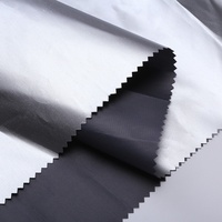Tissu Oxford 210D enduit argenté 100% polyester imperméable pour bâche de voiture, bateau, protection solaire, parasol, housse de machine à laver, tente