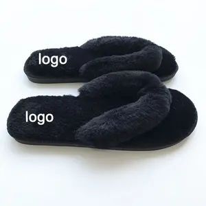 2023 Winter Quick-delivery Hot sale New Arrival Popular Flip Flop Cute Black Girls Slippers Shoes for Canada