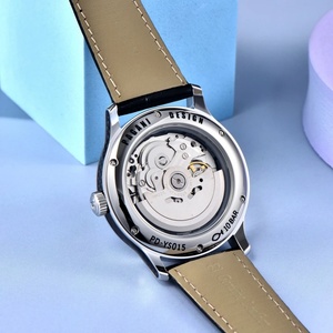 Reloj Mecánico Automático PAGANI DESIGN YS015 Nuevo de 41MM con Cristal de Zafiro, Diseño Hueco de Lujo, Correa de Cuero Vintage para Hombre - Product Image 3