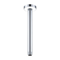 Bras de douche hybride mural en acier inoxydable, design minimaliste moderne, avec tube dissimulé et jet supérieur, accessoire de salle de bain