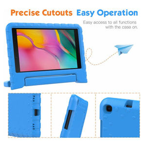 Phim hoạt hình EVA chống sốc trẻ em màu xanh Tablet Bìa trường hợp đối với <span class=keywords><strong>iPad</strong></span> 10th Gen không khí 4 5 10.9 inch trường hợp với xử lý - Product Image 5