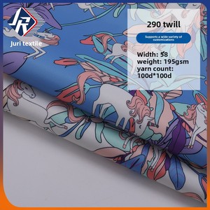 Tela Oxford de Poliéster 290T con Estampado Twill, Resistente a la Abrasión, para Mochilas - Product Image 1