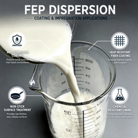 Dispersion FEP de qualité supérieure à haute teneur en solides, faible viscosité et granulométrie uniforme pour revêtements anti-corrosion haute performance en pulvérisation