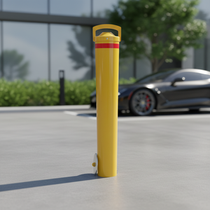 Borne <span class=keywords><strong>de</strong></span> sécurité amovible en acier pour <span class=keywords><strong>parking</strong></span> extérieur et protection <span class=keywords><strong>de</strong></span> rue, modèle 2026, vente chaude en Australie - Product Image 1
