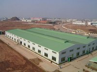 Taller y Almacén Prefabricado de Estructura de Acero Ligero Tipo H con Superficie Galvanizada en Caliente, Certificación CE ISO ASTM