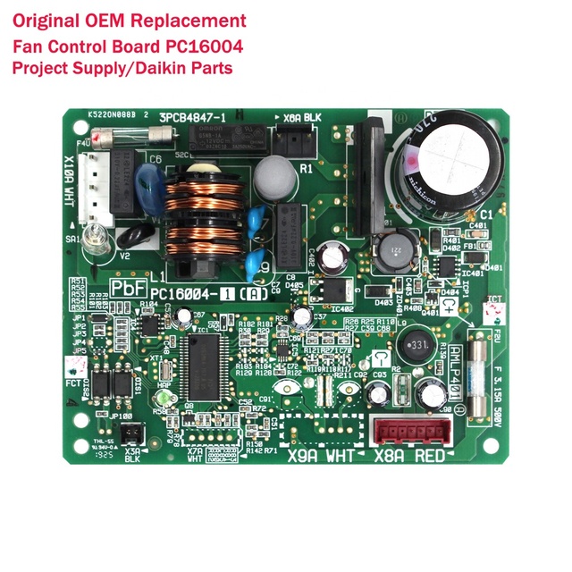 Daikin VRV Indoor Unit Fan Control Board PC16004-1 PC16004-2 Air Conditioner Fan PCB Module for VRF HVAC System Spare Parts