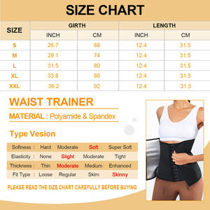 Costume <span class=keywords><strong>de</strong></span> sauna à vapeur dames ceinture d'entraînement taille entraîneur Fitness taille entraînement Corset contrôle abdominal taille élastique formateur - Product Image 6