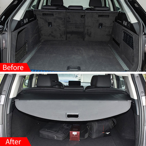 Cubierta de Carga para <span class=keywords><strong>Audi</strong></span> <span class=keywords><strong>A6</strong></span> 2018-2025, Cubierta Retráctil para <span class=keywords><strong>Maletero</strong></span>, Protector de Seguridad para Equipaje, Pantalla de Carga Negra - Product Image 2