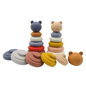 Giocattoli Impilabili per Bambini in Vendita, Gioco Montessori, Anelli Impilabili in Silicone, Giocattolo Educativo Montessori - Product Image 6