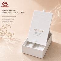 Boîte cadeau personnalisée pour ensembles cosmétiques, emballage en carton imprimé à couvercle articulé pour marques de détail