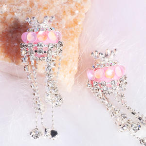 Gran oferta 2025, globos oculares de gato, borla, Bola de taladro, Bola de diamantes de imitación, cuentas de agujero recto, bolígrafos DIY, llavero, collar, accesorios - Product Image 5