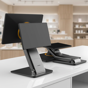 Sistema POS All-in-One da 15/17 Pollici per Ristoranti con Windows 7-11 e Android 11-14, <span class=keywords><strong>Google</strong></span> GMS <span class=keywords><strong>Play</strong></span> Store, NFC, QR e Stampante per Punto Vendita - Product Image 2