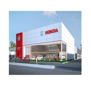 Conception d'entrepôt préfabriqué Bâtiment Structure en acier Concessionnaire de voitures d'<span class=keywords><strong>occasion</strong></span> Structure en acier Salle d'exposition - Product Image 3