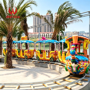 <span class=keywords><strong>Train</strong></span> électrique amusant et abordable pour parcs d'attractions, centres commerciaux et usage domestique - Extérieur - Product Image 2
