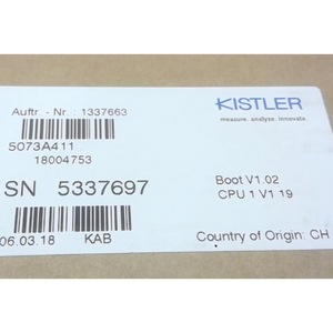 Amplificateur de charge Kessler 5073A411, mesure industrielle, fabriqué en Suisse - Product Image 3
