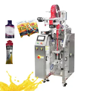multi-function packaging machines for pack Yogurt Honey juice energy gel irregular shaped sachet packing machine