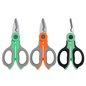 Lu Ban's Work Electrician Shears Stainless Steel Smooth Edge Industrial Grade Multi Purpose Scissors For Wire Cable Cutting - Product Image 1