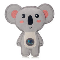 Jouet sonore en peluche pour chien, série animaux de dessin animé (Lion, Girafe, Grenouille), grand jouet interactif à mâcher pour soulager l'ennui quotidien et le temps de jeu