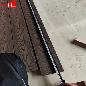 Plancher en composite <span class=keywords><strong>bois</strong></span>-plastique (WPC) au design intelligent avec canal dissimulé pour éclairage LED - Product Image 4