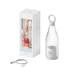 450ml Mini Portable Battery/<b>USB</b> Rechargeable 4-Blade Pure Copper Motor Blender for Household Outdoor Use <b>USB</b> Recharge - Product Image 3