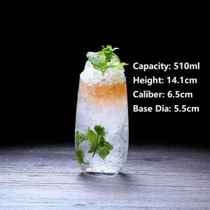 Vente en gros, verres à cocktail de forme ovale, <span class=keywords><strong>sans</strong></span> <span class=keywords><strong>pied</strong></span>, verres à champagne, <span class=keywords><strong>verre</strong></span> à vin martini - Product Image 3