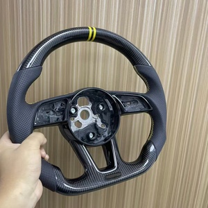 Volante Deportivo de Fibra de Carbono Modificado a Medida para Audi A3 <span class=keywords><strong>A4</strong></span> A5 A6 A7 A8 B8 B9 C7 C8 C9 - Product Image 6