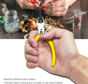 Juego de Alicates de Acero Inoxidable para Cortar Alambre, Alicates de Punta Redonda, Herramientas Mini para Hacer Joyería DIY - Product Image 6