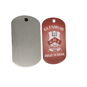 <span class=keywords><strong>Tag</strong></span> anjing logam kualitas tinggi kustom dengan rantai warna penuh Logo tercetak <span class=keywords><strong>Tag</strong></span> Logo olahraga sebagai hadiah suvenir - Product Image 3