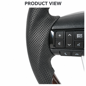 Volant de direction aspect bois 2015-2022 pour Toyota Hilux – Remplacement personnalisé pour ateliers et achats en gros - Product Image 3